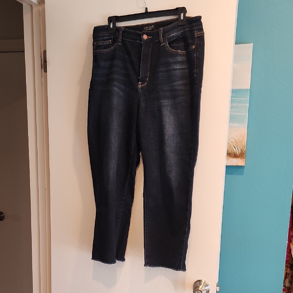 Judy Blue Dark Wash Ankle Jeans